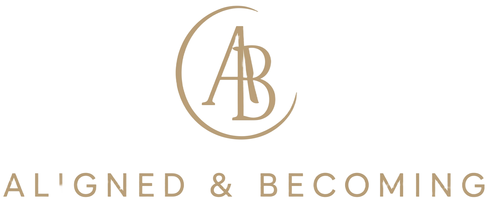 Aligned & Becoming logo